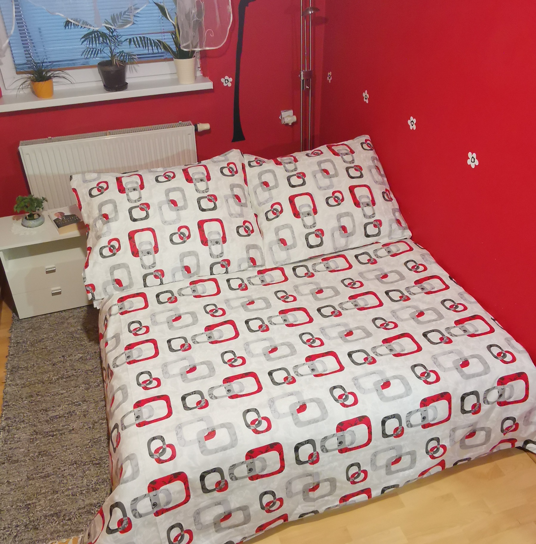 Posteľné oblečenie bavlnené 2 + 1 - dvojpaplon